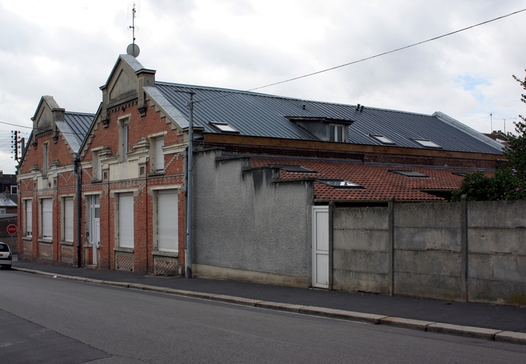 Ancien apprêt des étoffes, de blanchiment et de teinturerie Oscar Keller, puis Blanchisserie Saint-Quentinoise (Flamant, Evrard et Cie)