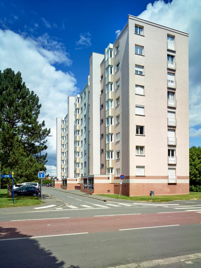 Grand ensemble Babylone, boulevard Albert Ier (Jean Vergnaud et Edward Maignan, 1964).