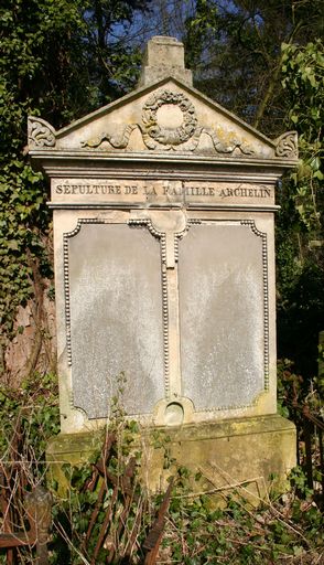 Tombeau (stèle funéraire) de la famille Archelin