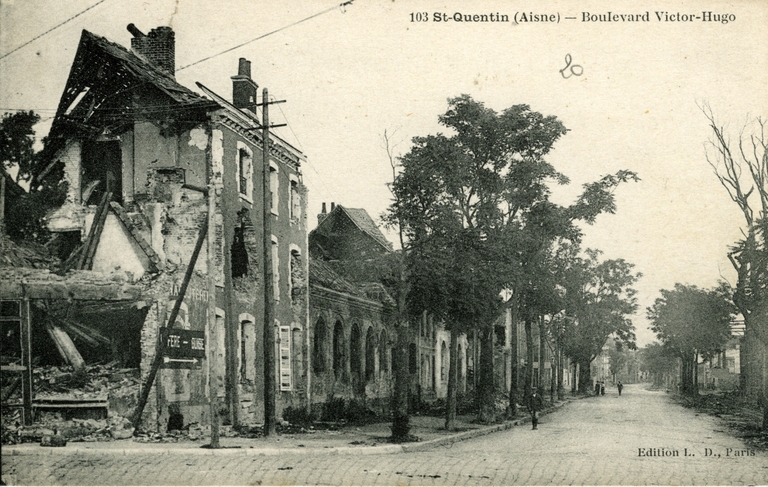 Usine de construction mécanique Montauban et Marchandier, puis de la Société Anonyme des Moteurs Vautour, puis des Ateliers de Construction de Saint-Quentin, puis Fernand Moret