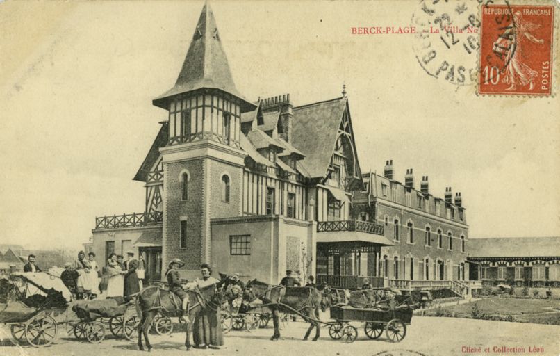 Ancienne maison de villégiature, dite Villa Normande, devenue hôpital marin, dit villa Normande, puis maison de repos