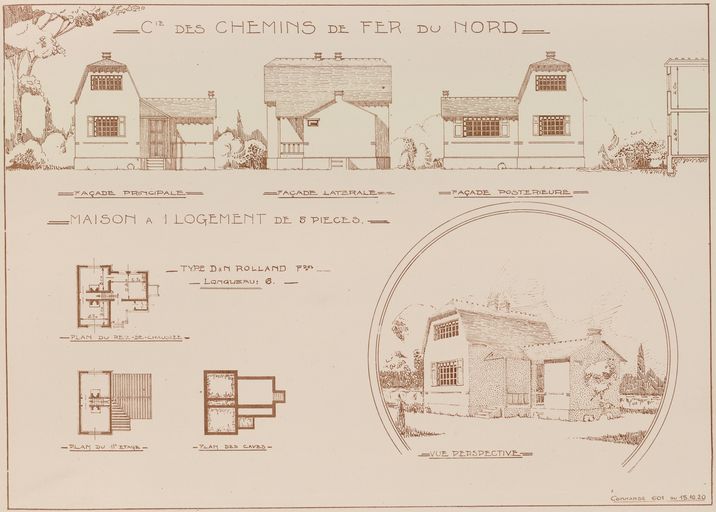 Cité jardin de la Compagnie des Chemins de fer du Nord, dite cité de la Gare, cité du Plateau, Grande Cité ou cité de Longueau