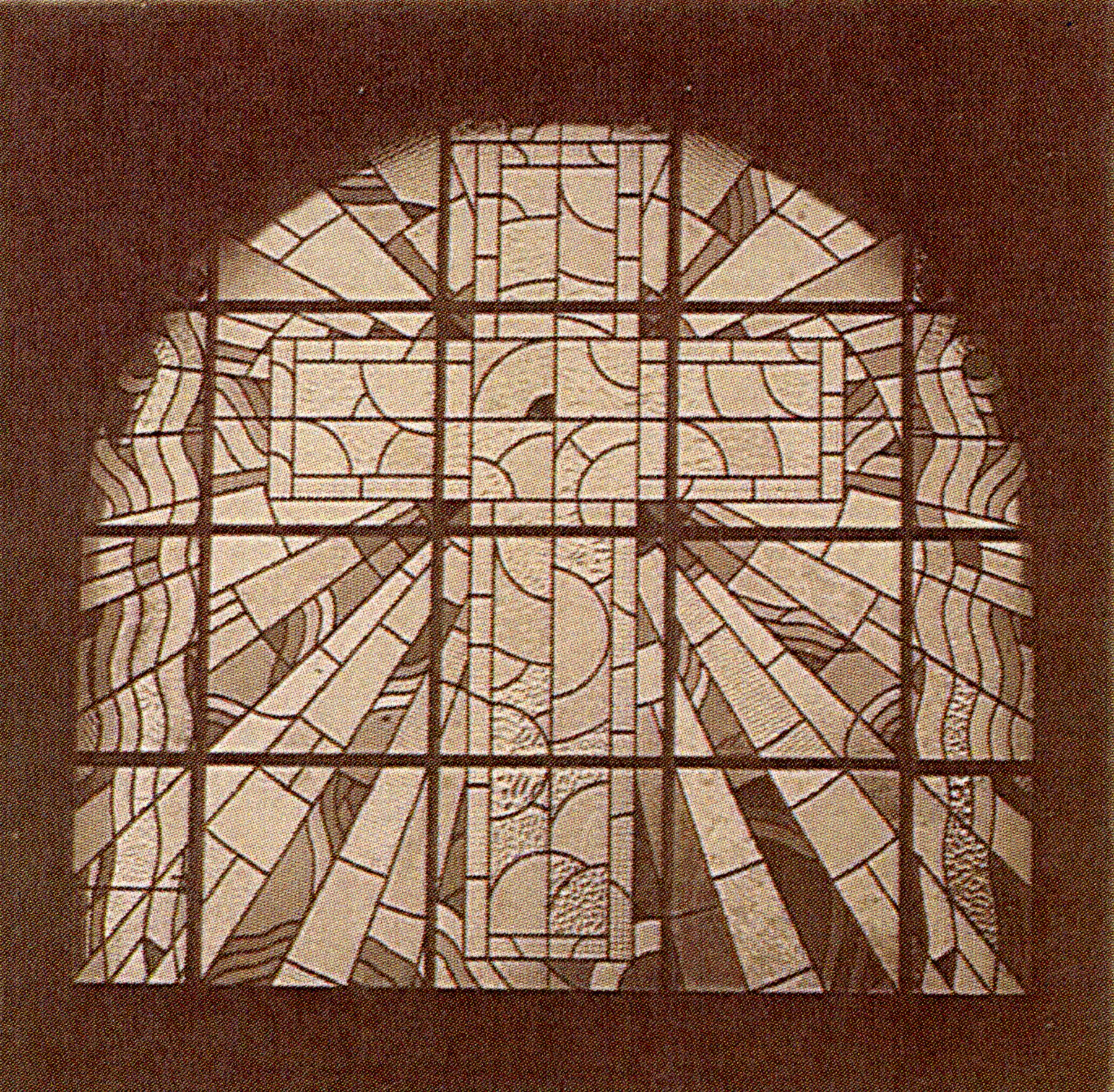 Ensemble de verrières de style Art déco