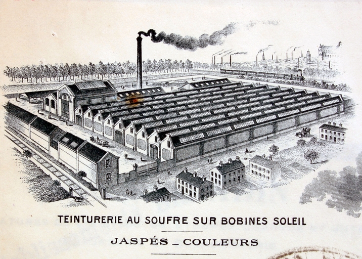 Ancienne filature de coton Georges Morel et Cie, Filature et Tissage de Gauchy, filature de la Cotonnière de Moislains, usine de produit textile non tissé SODIMATEX