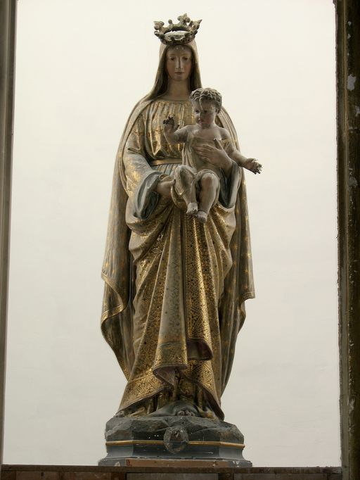 Statue (figure colossale) : Vierge à l'Enfant