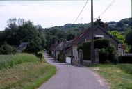 Vue du hameau de Beaulne.