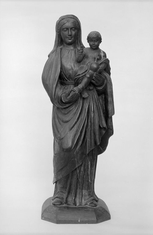 Statue (statuette) : Vierge à l'Enfant