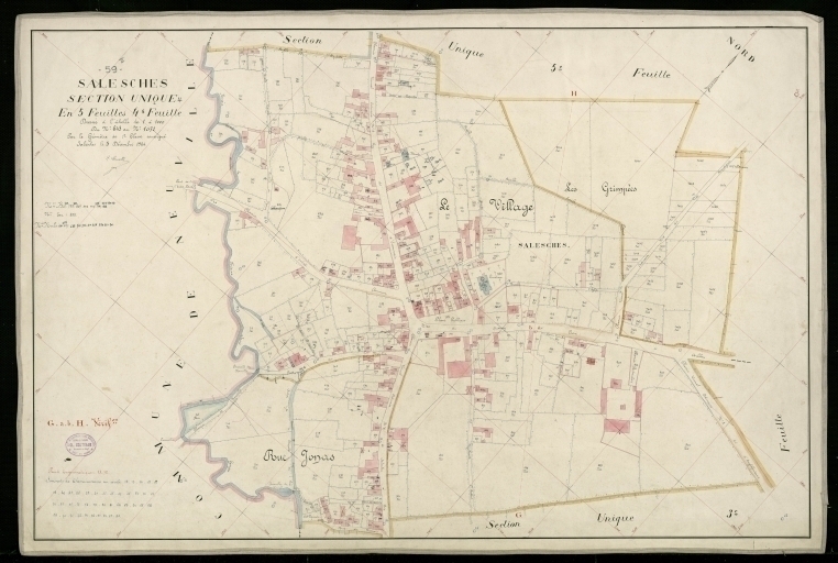 Le territoire communal de Salesches