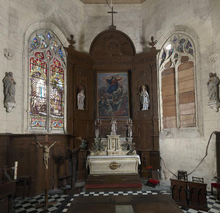 Le mobilier de l'église Saint Martin d'Aigneville