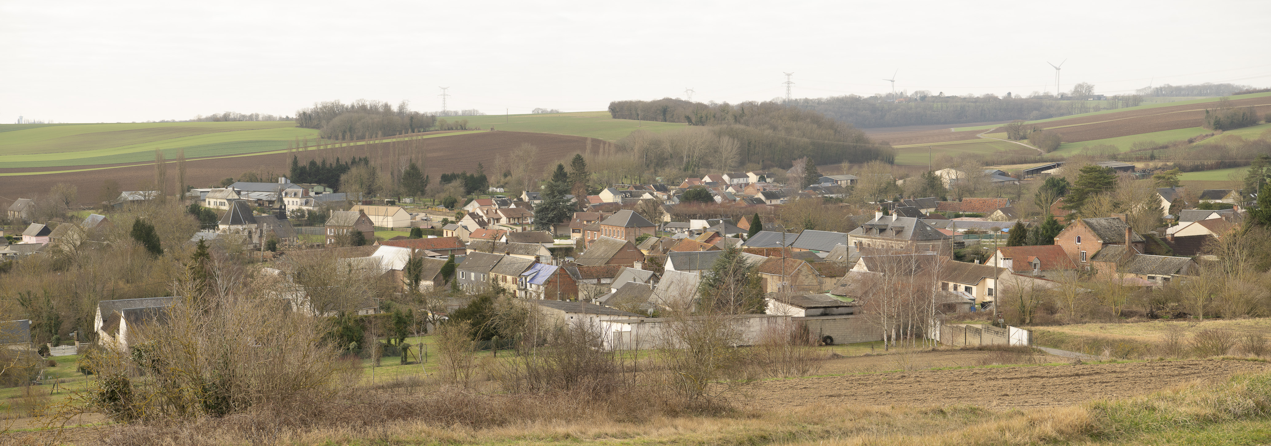 Le village de Troussencourt