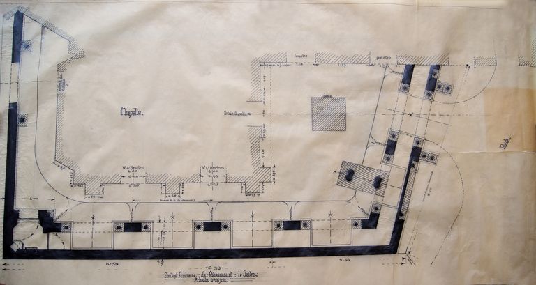 Clôture de l'enclos funéraire de la famille de Berny