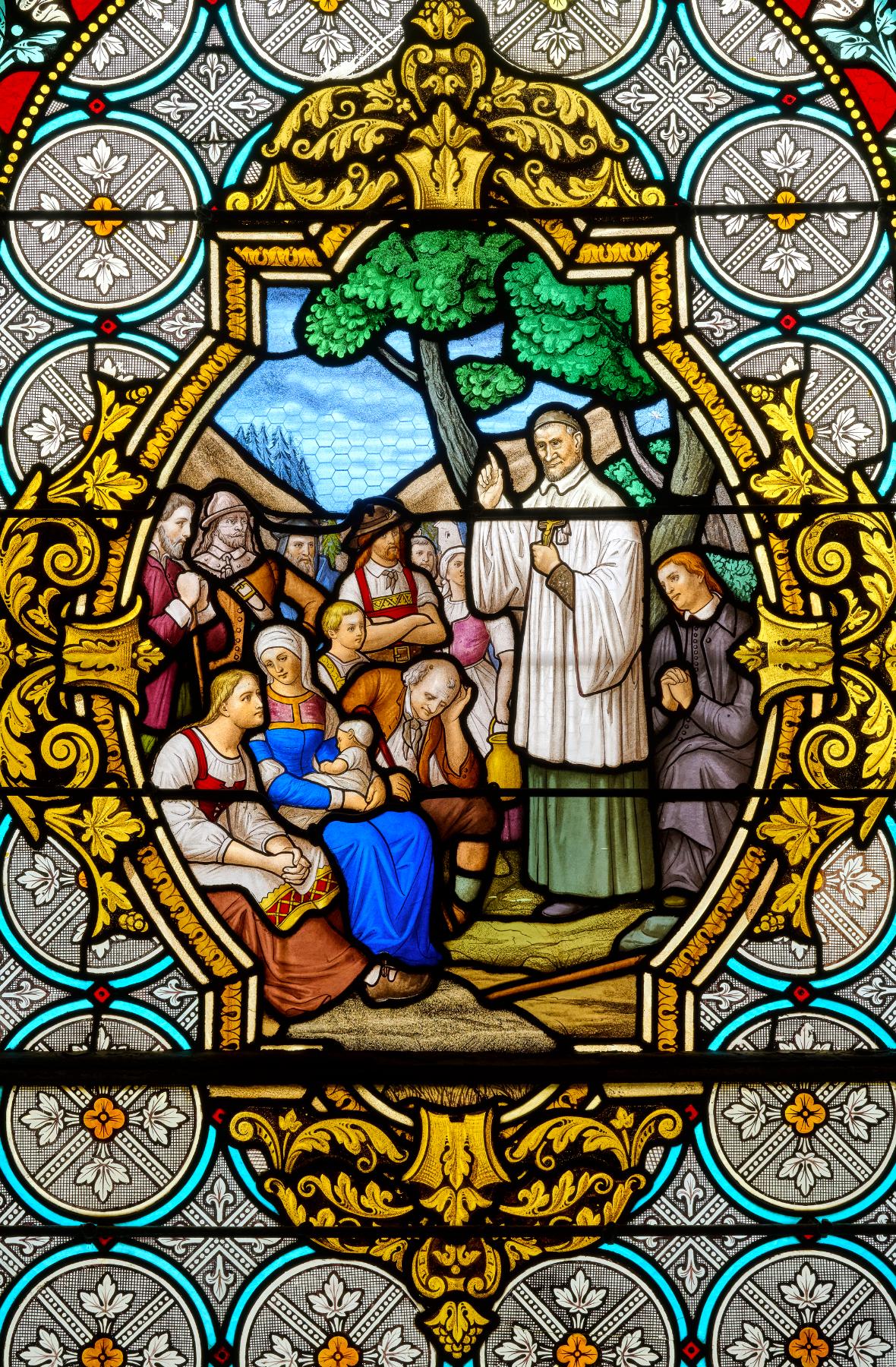 Ensemble de verrières décoratives