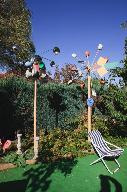 Le jardin de Robert Lemaire à Sains-en-Gohelle.