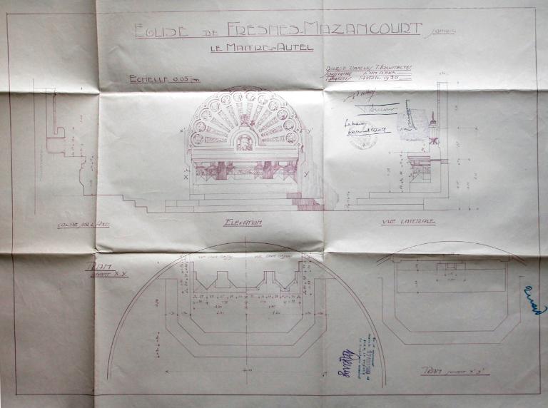 Le mobilier de l'église Saint-Médard de Fresnes-Mazancourt