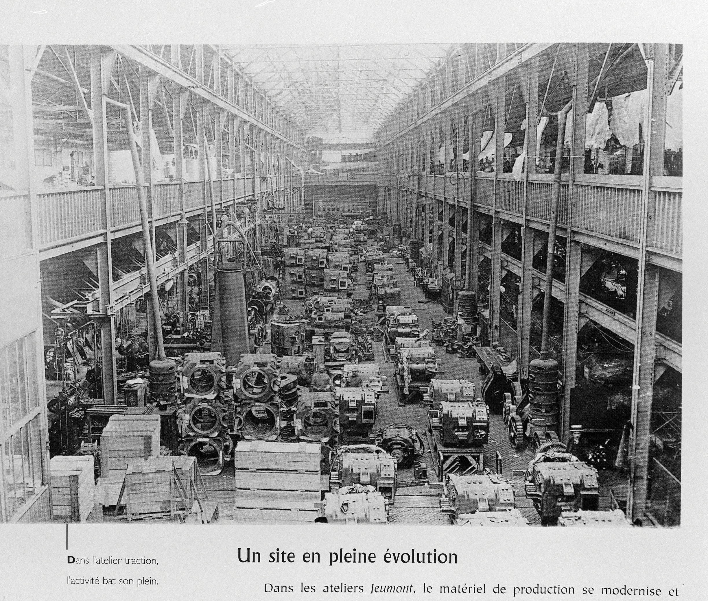 Usine de construction électrique dite Électricité & Hydraulique, puis Société Parisienne pour l'Industrie des chemins de fer et des tramways électriques, puis Jeumont-Schneider Industrie, actuellement Framatome et Naval