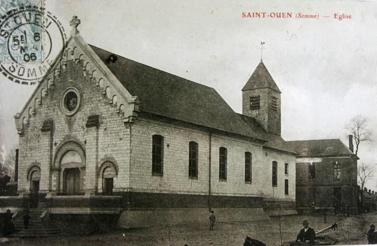 Église paroissiale Saint-Ouen et ancien cimetière de Saint-Ouen