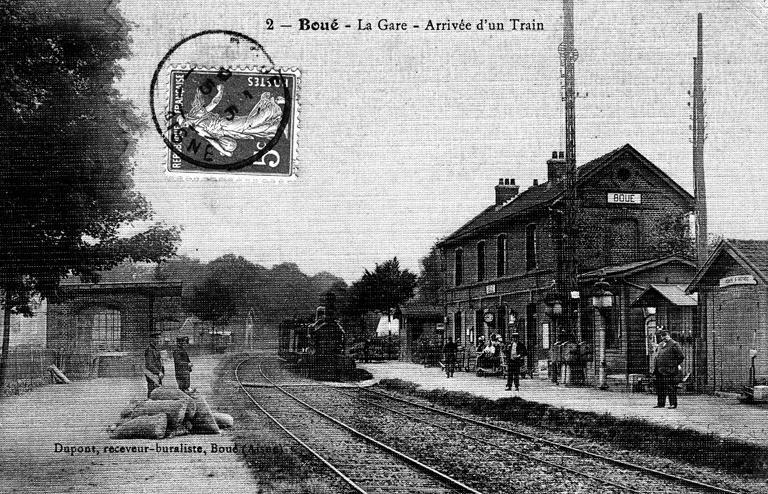 Ancienne gare de Boué