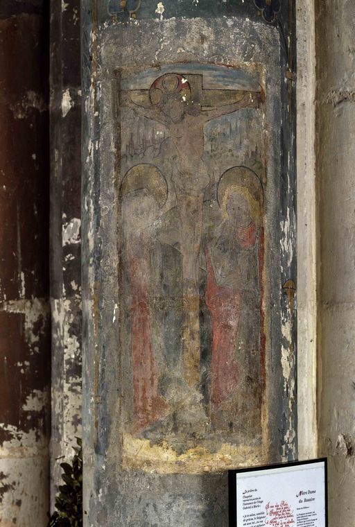 Peinture monumentale du croisillon sud du grand transept : Calvaire