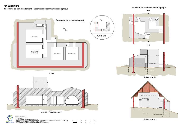 casemate de commandement 292