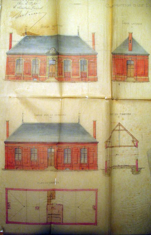 Ancienne école primaire mixte de Bouchon, devenue mairie