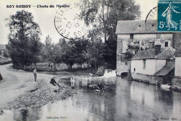 Ancien moulin à farine, dit Moulin Blond, puis Moulin Vertu