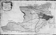 Plan de la commune de Saveuse, 1805 (AD Somme ; 3P 1116).
