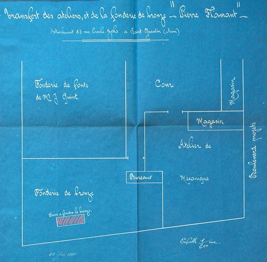 Ancienne scierie Labbé-Benard, fonderie et usine de chaudronnerie Joseph Quint, puis Missenard-Quint