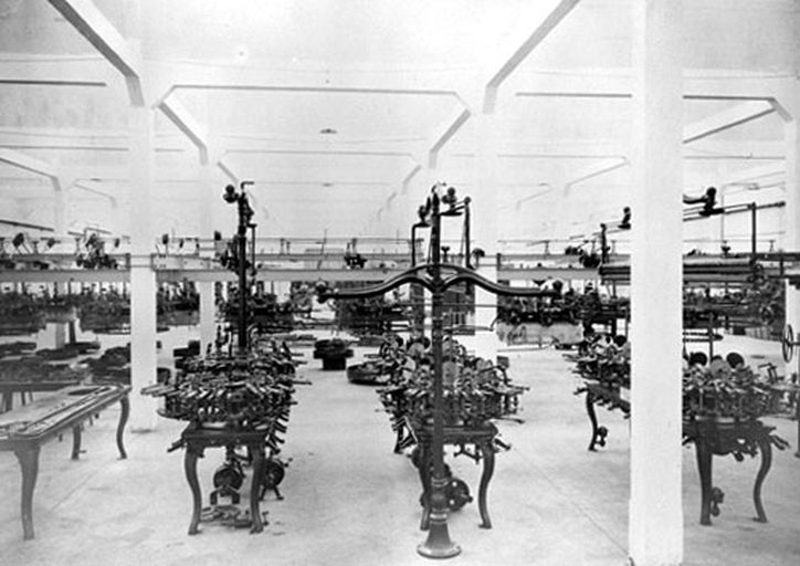 Ancienne usine de bonneterie Blais-Mousseron, puis Blais-Mousseron, L. Villeminot et Rondeau (B.V.R.)