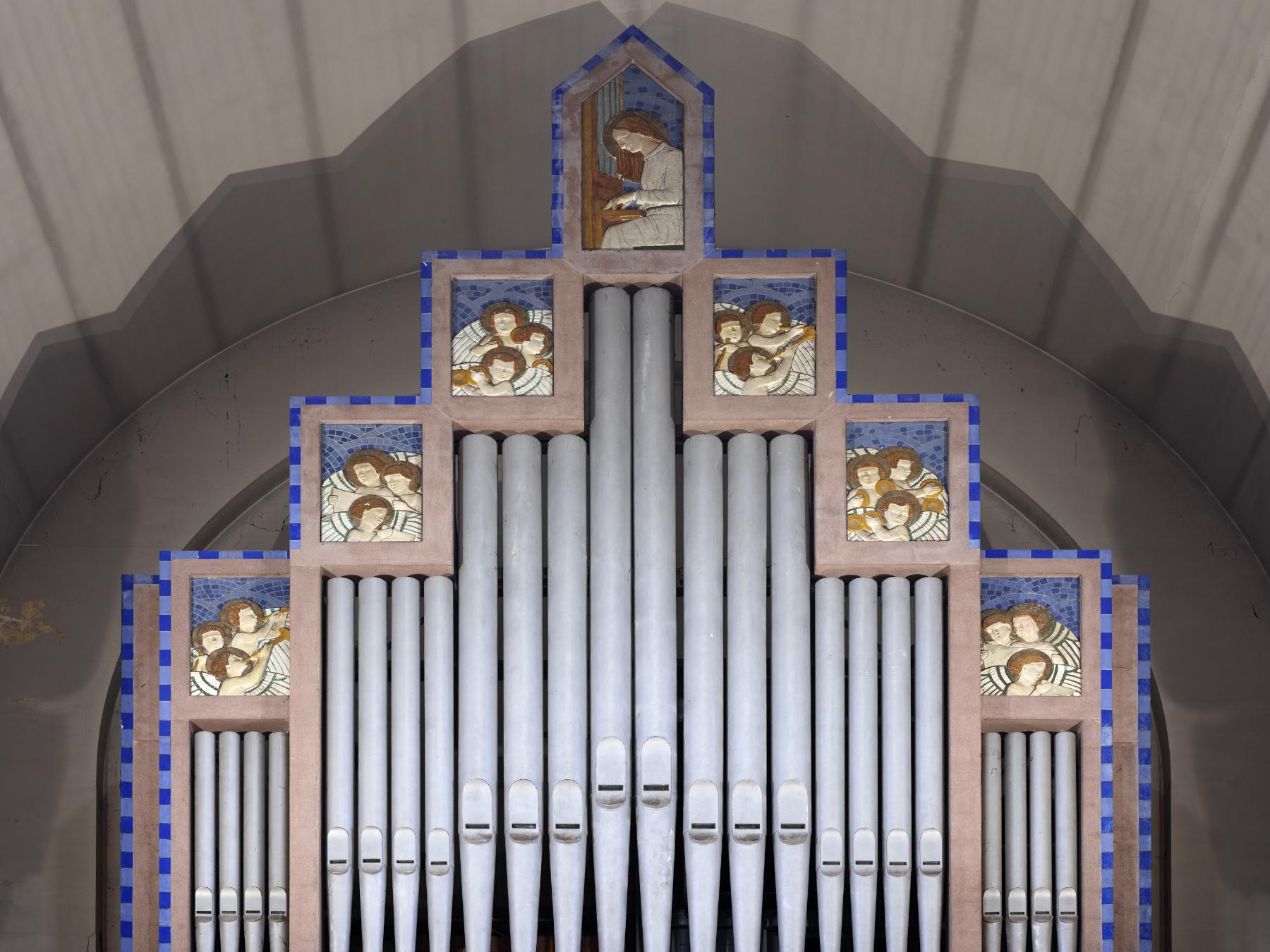 Buffet d'orgue de tribune