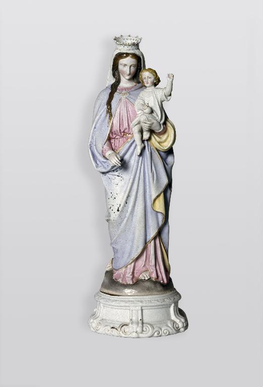 Statuette : Vierge à l'Enfant