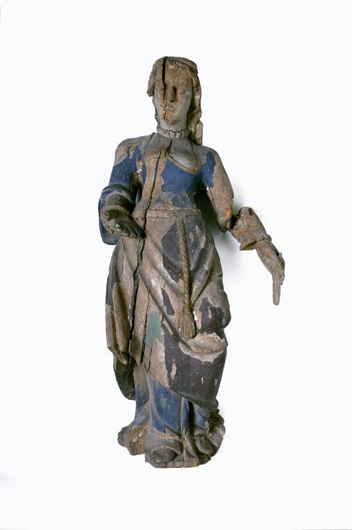 Statue (petite nature) : Sainte Martyre (?)