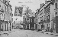 Place Cordouen, côté est. Avant 1914 (AP).