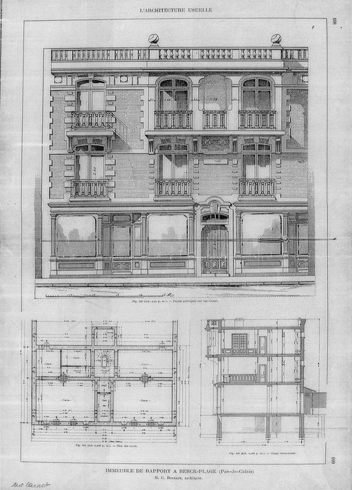 Ancien immeuble de rapport