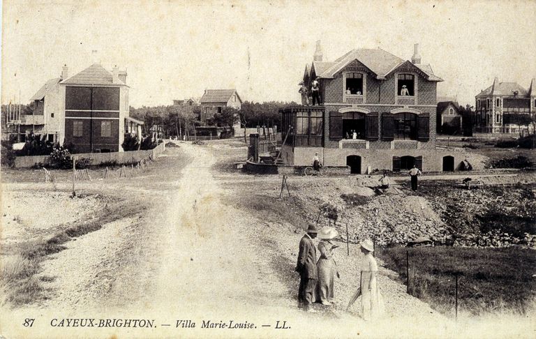 La station balnéaire de Brighton à Cayeux-sur-mer