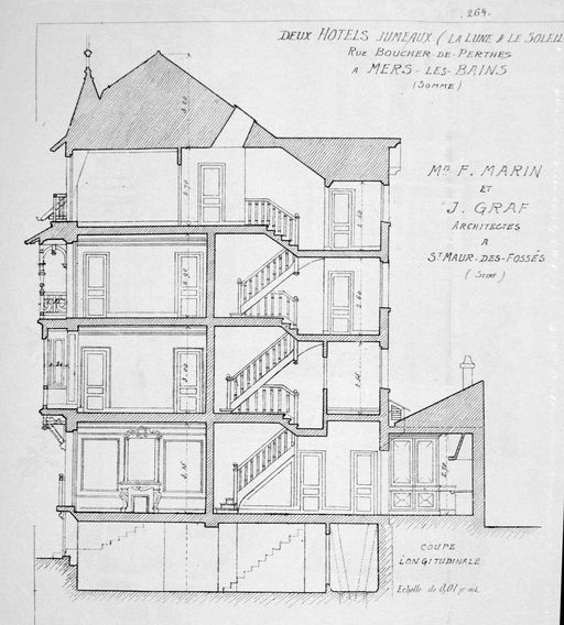 Maison à deux logements accolés, dite La Lune et Le Soleil