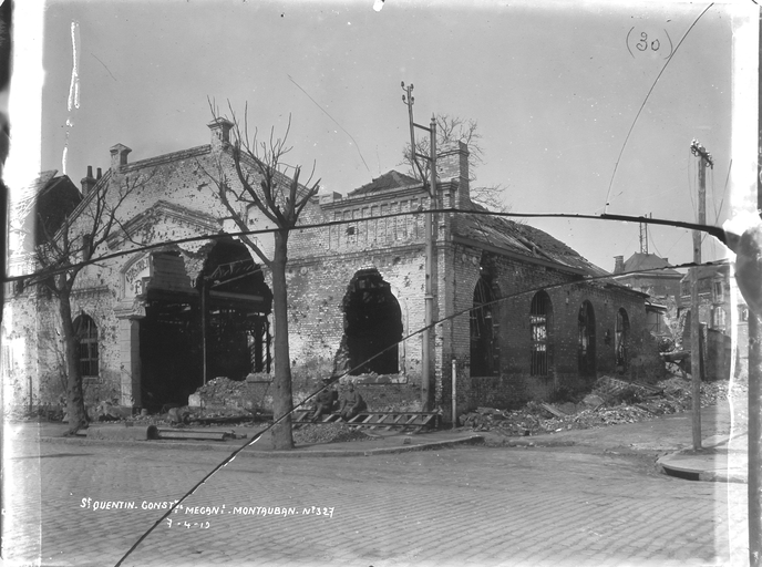 Ancienne fonderie, puis usine de construction mécanique Moret, puis usine de chaudronnerie Parisis