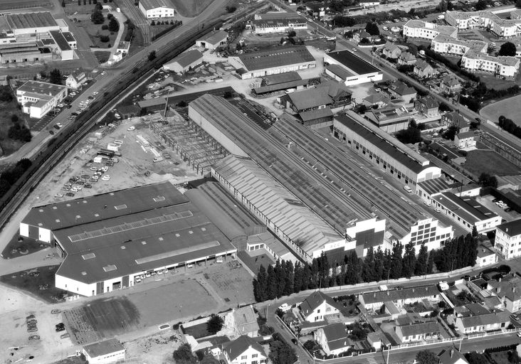 Usine de construction mécanique, dite Ateliers de Construction de Compiègne, puis ACC la Jonchère Systèmes