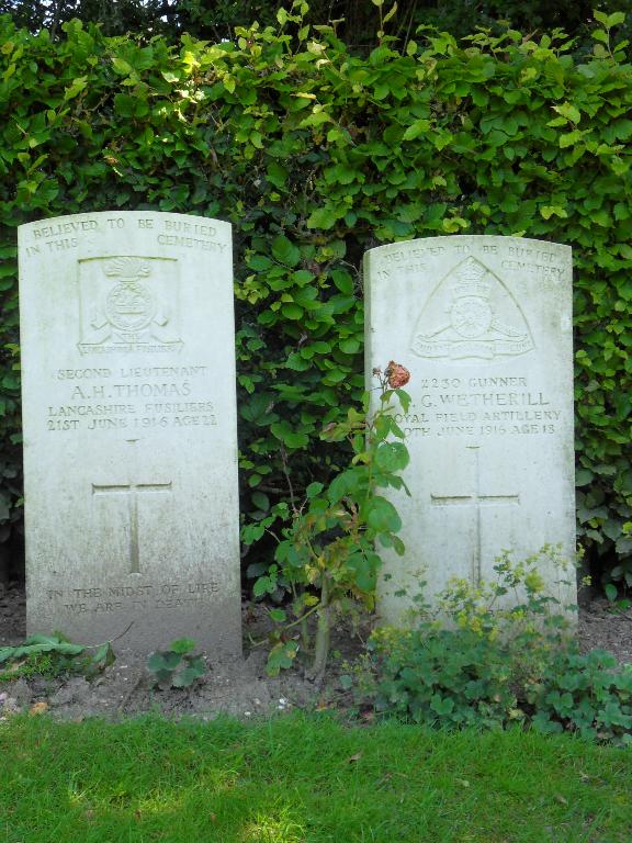 Le cimetière militaire d'Authuille