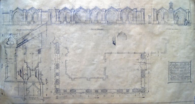 Clôture de l'enclos funéraire de la famille de Berny