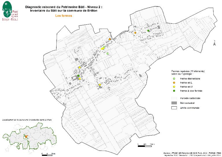 Le territoire communal de Brillon