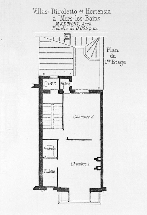 Maison à deux logements accolés, dite Rigoletto et Hortensia