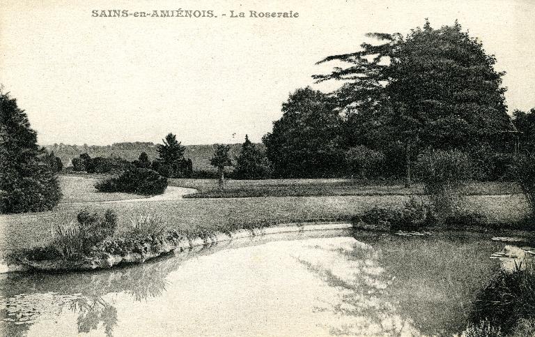 Ancienne gendarmerie de Sains, puis demeure, dite la Roseraie