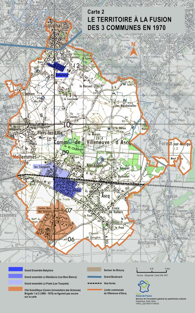 Le territoire communal de Villeneuve-d'Ascq - dossier de présentation