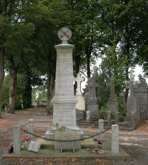 Monument aux morts (paroissial) de Renancourt à Amiens