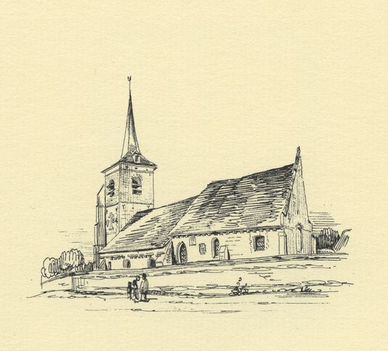Église paroissiale Saint-Martin et ancien cimetière de Bettencourt-Saint-OUen