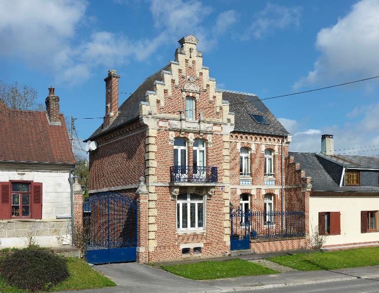 Ancienne maison de l'industriel Gustave Devauchelle-Boulogne à Beauval