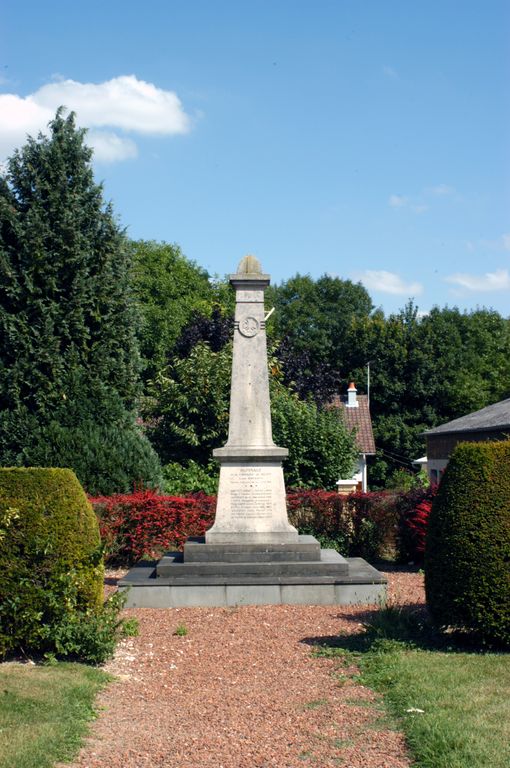 Les monuments aux morts de la Première Guerre mondiale dans la Somme - dossier de présentation