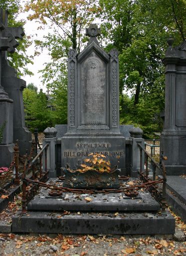Tombeau (stèle funéraire) de l'architecte Charles Eugène Billoré