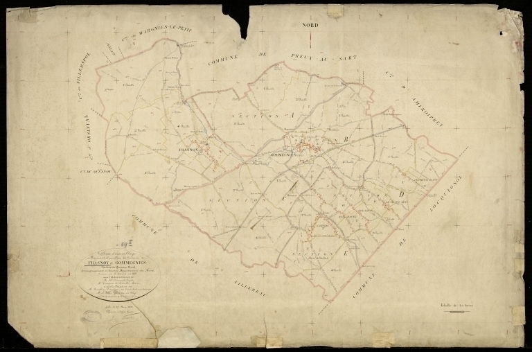 Le territoire communal de Gommegnies