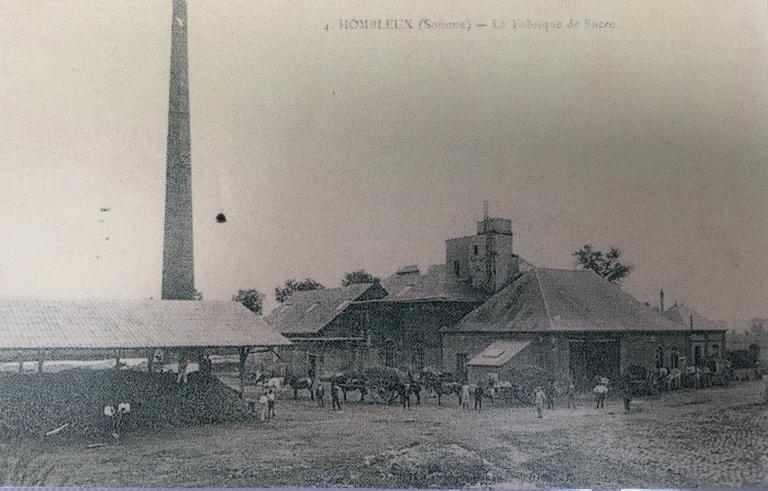 Ancienne râperie de betteraves de la Société Industrielle et Agricole de la Somme (S.I.A.S.), puis de la Compagnie Nouvelle des Sucreries Réunies (C.N.S.R.)